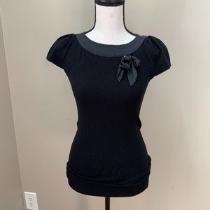 Bebe Black Sweater Shirt